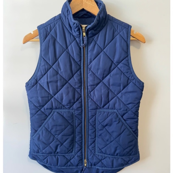 J.Crew quilted puffer vest - Picture 1 of 4